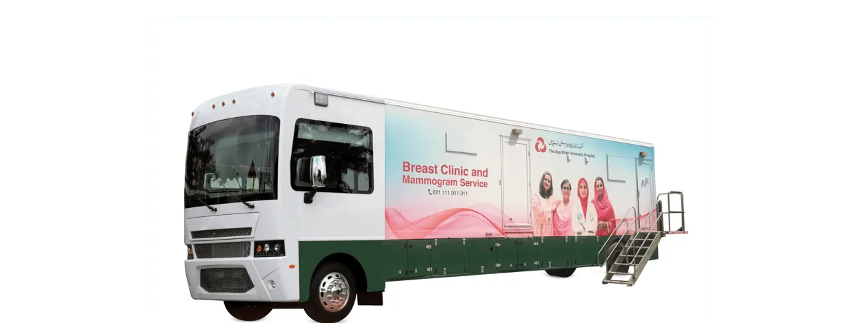 Get Your Yearly Screening Mammogram at our Mobile Mammogram Bus in Hyderabad
