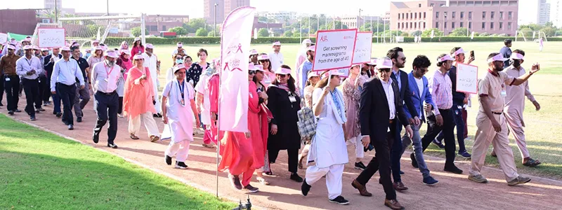 AKUH holds Pink Walk to Raise Breast Cancer Awareness