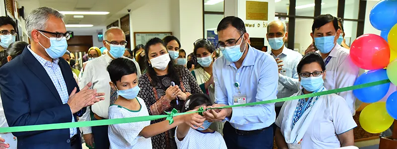 Children’s Hospital at AKUH Initiates Mobile Library