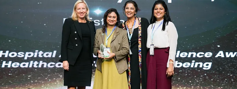 AKUH Wins the Prestigious Excellence Award for Healthcare Workers' Wellbeing