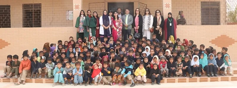 AKUH Helps Brighten the Future of Eye Health in Mubarak Village