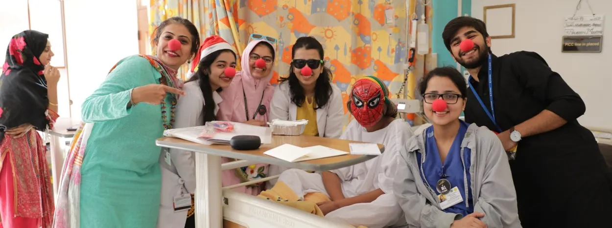 Oncology Paediatrics Ward Party at AKUH