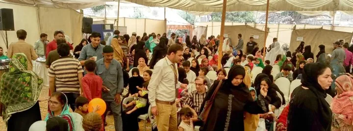 One Day Health Camp in Kharadar Gets an Overwhelming Response