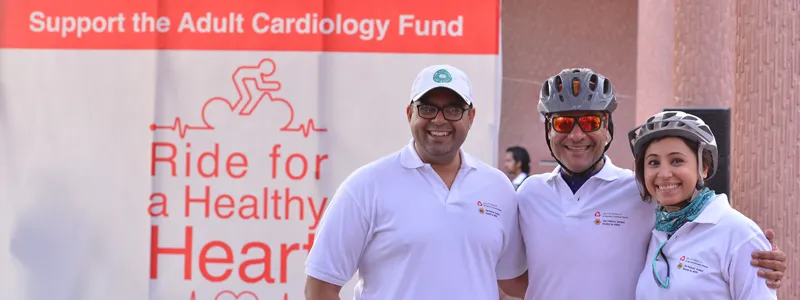 AKUH and CMK Ride for a Healthy Heart