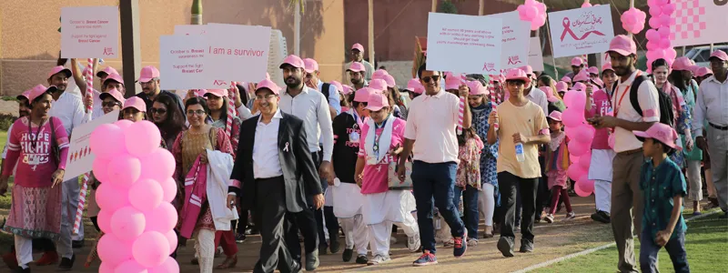 Pink Walk Can Save Lives