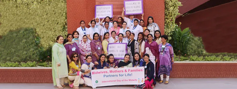 Walk to Commemorate International Midwife Day