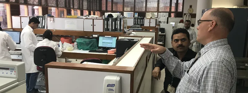 U.S. Consulate Visits AKUH Clinical Laboratories
