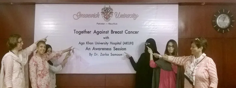 Visit of AKUH Team to Greenwich University