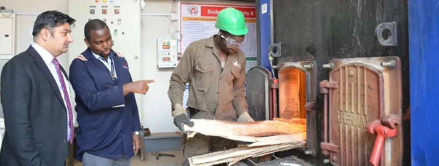 Aga Khan University Hospital Replaces Its Diesel Powered Boiler With A Biomass Heating System