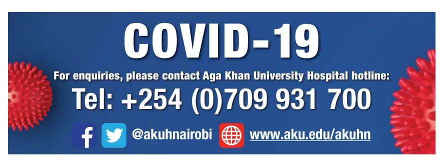 Aga Khan University Hospital Coronavirus Hotline