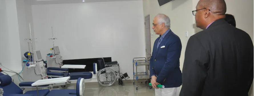 Aga Khan University Hospital opens a dialysis centre at Roysambu