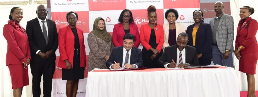 Aga Khan University Hospital and Kenya Airways partner to strengthen medical travel in Africa