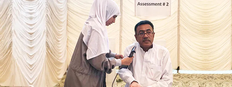 Health Camp in Hyderabad Reaches People from All Over Sindh