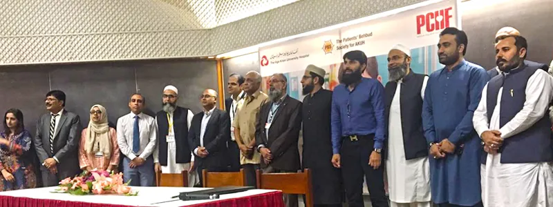 AKUH's Patient Behbud Society Signs Agreement with Pakistan Children’s Heart Foundation