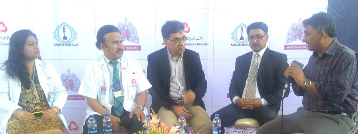 AKUH Holds Heart Health Event in Partnership with the Karachi Press Club