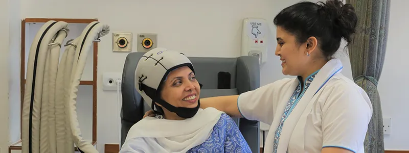 AKUH Introduces Cold Capping – A Way to Reduce Hair Loss from Chemotherapy