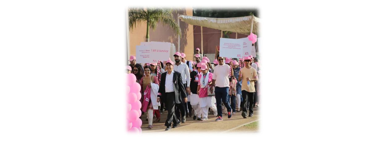 Walk with us in Pink