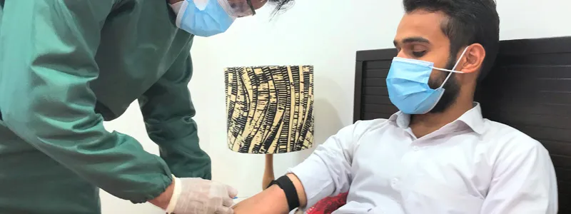 Our Home Blood Sample Collection Services