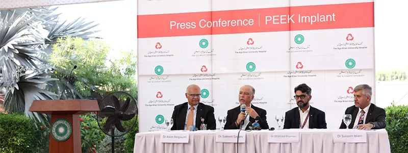AKUH Introduces Groundbreaking 3D-Printed PEEK Implant Procedure