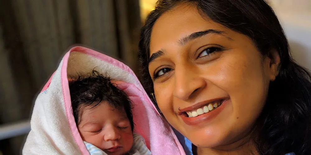 ​Asma ​Welcomes her Little Bundle of Joy​​​